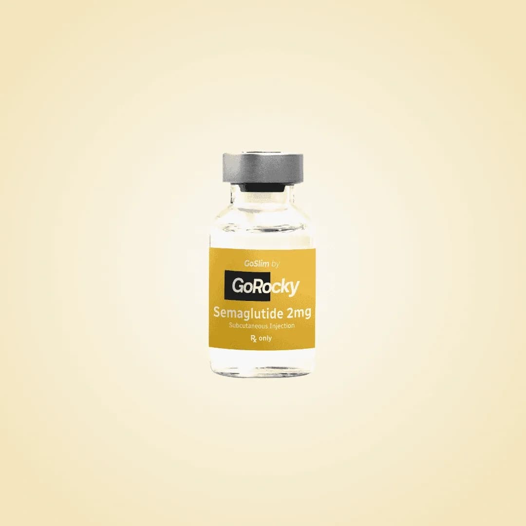 Bottle of Compounded Semaglutide