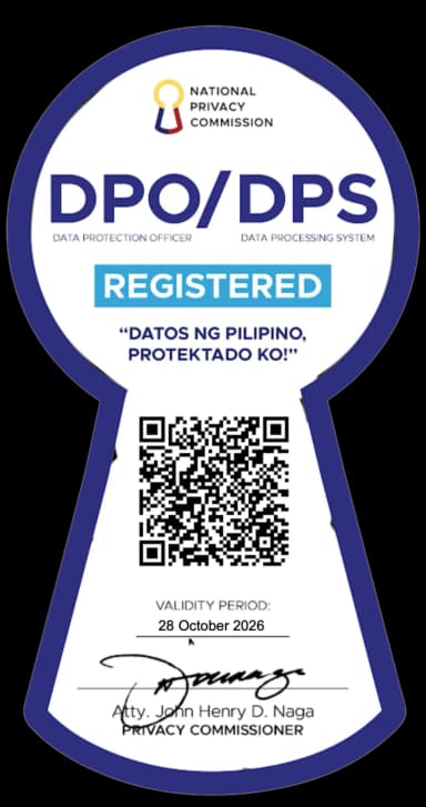 DPO/DPS Registered - National Privacy Commission